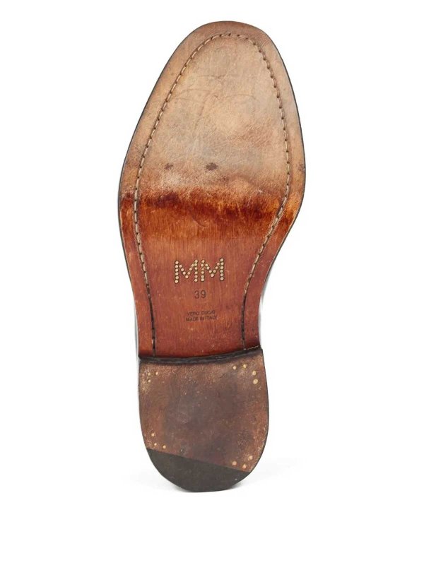 編み上げ靴 - 黒 shop online: Maison Margiela