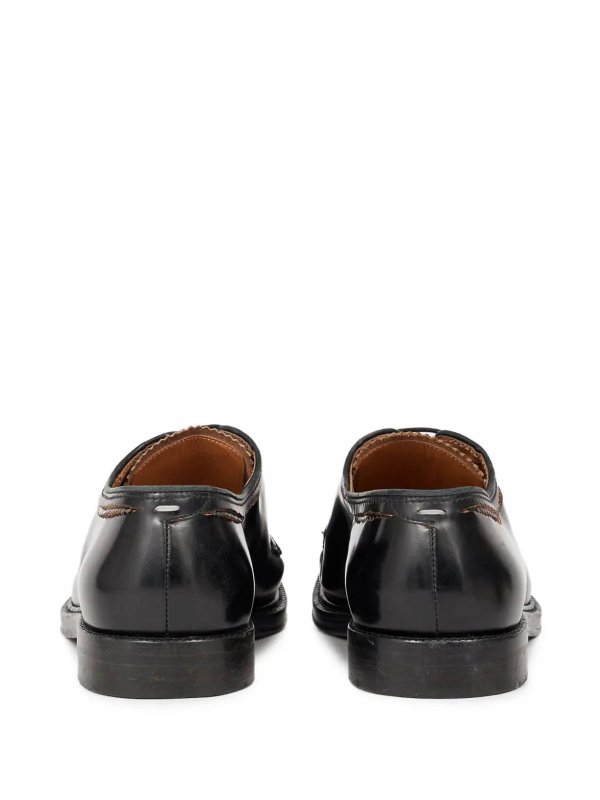 Maison Margiela buy online 編み上げ靴 - 黒