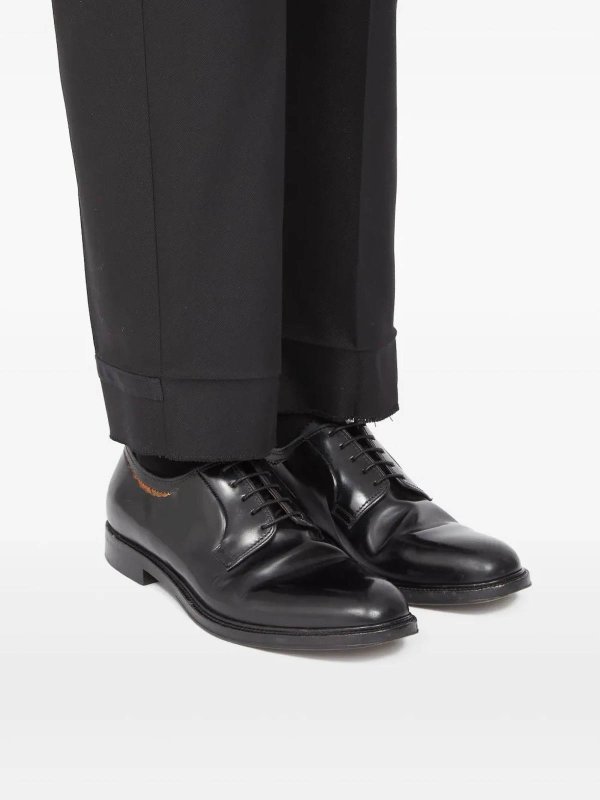 The Best Shops Maison Margiela: 編み上げ靴 - 黒