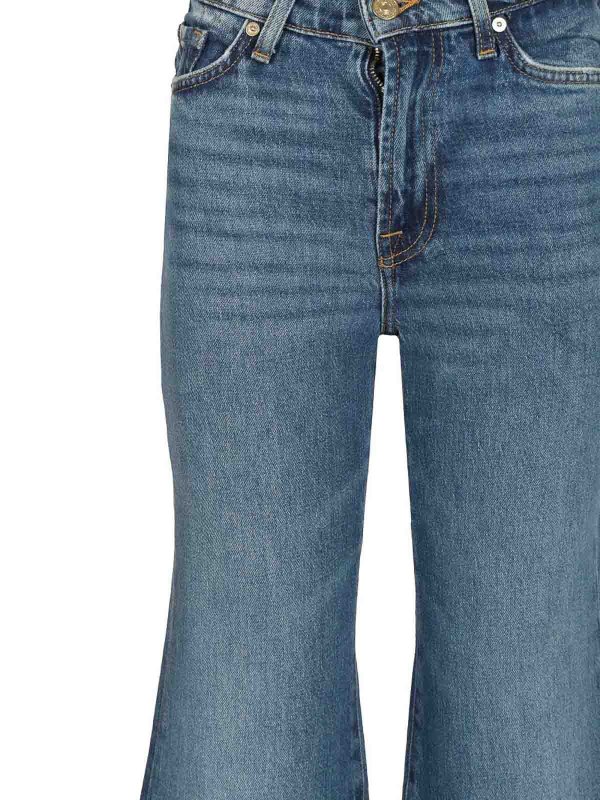 ストレートジーンズ - ブルー shop online: 7 FOR ALL MANKIND