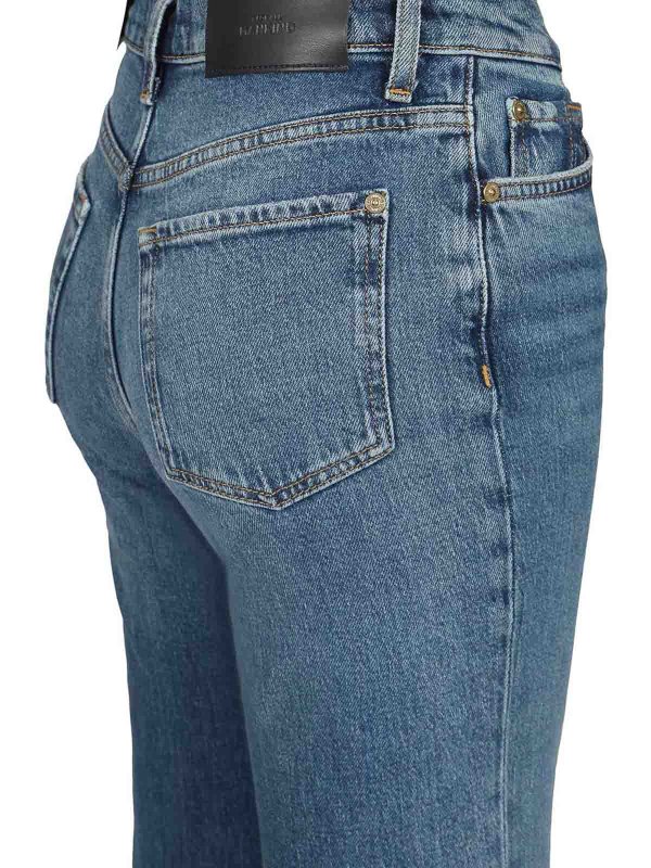 7 FOR ALL MANKIND buy online ストレートジーンズ - ブルー