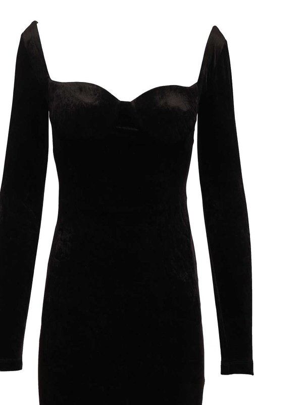 マキシドレス - 黒 shop online: BALENCIAGA