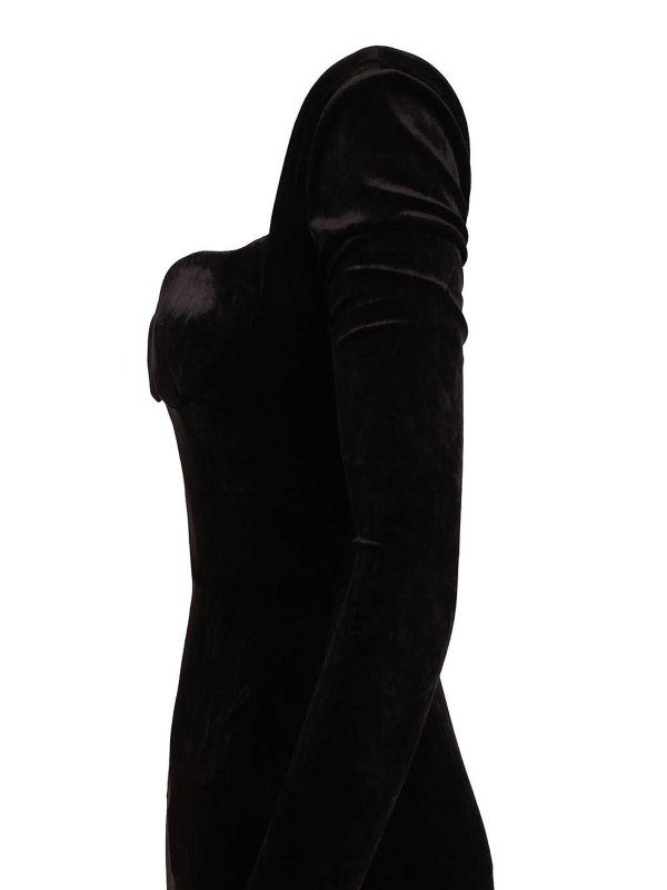 BALENCIAGA buy online マキシドレス - 黒