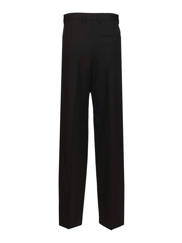 BALENCIAGA: テーラードトラウザー online - テーラードパンツ - 黒