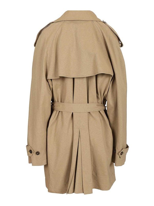 BALENCIAGA: トレンチコート online - トレンチコート - ベージュ