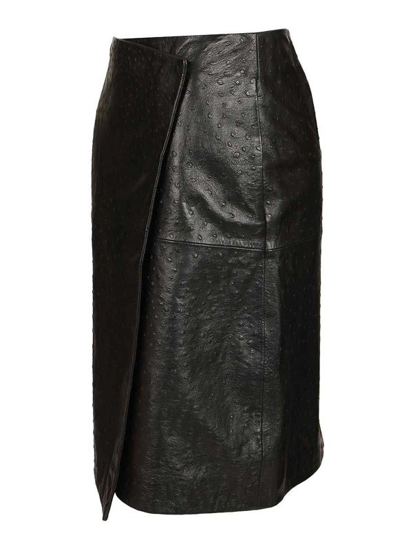 The Best Shops LOULOU STUDIO: レザースカート - レザースカート - Gora