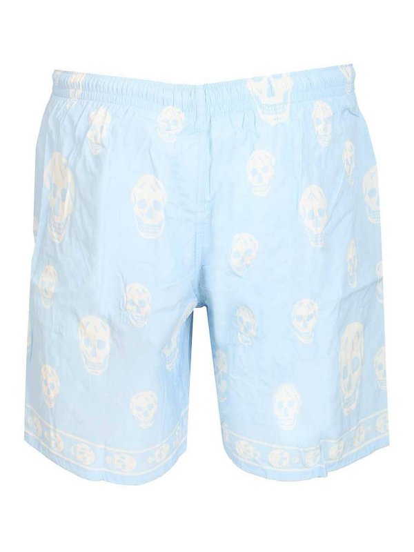 ALEXANDER MCQUEEN: Badeanzüge und Badehosen online - Badehose - Hellblau