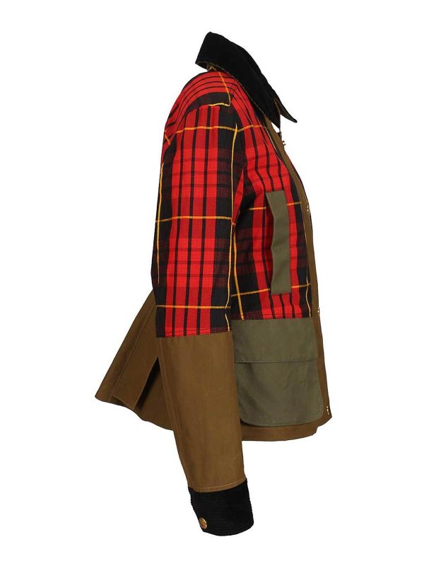 The Best Shops ALEXANDER MCQUEEN: カジュアルジャケット - フレアジーンズ - マルチカラー