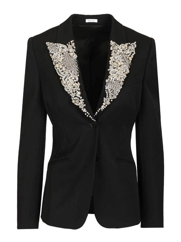 ALEXANDER MCQUEEN: blazers - Single-Breasted Jacket