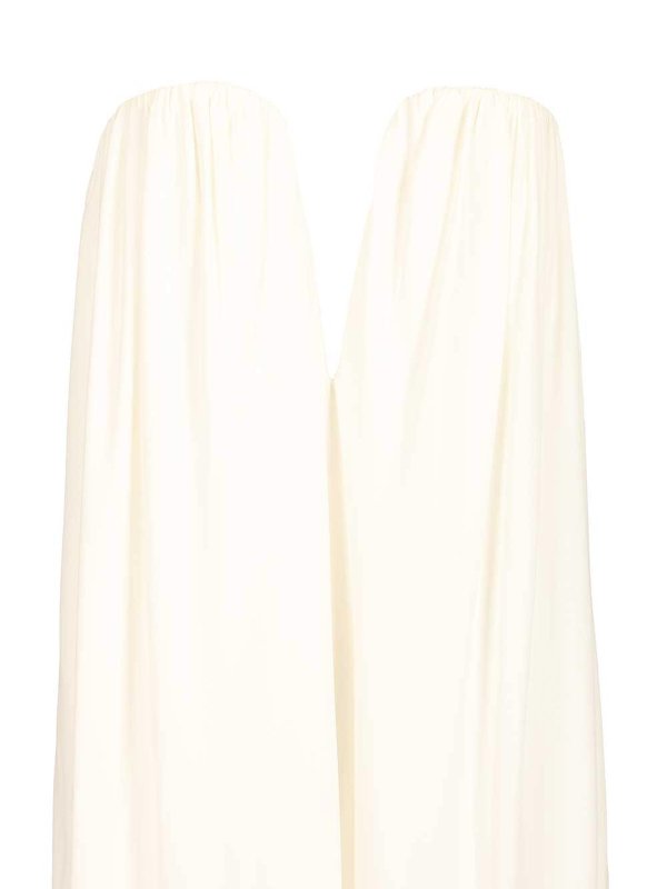 膝丈ドレス - 白 shop online: STELLA McCARTNEY