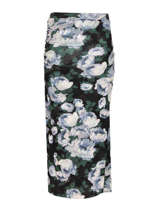 STELLA McCARTNEY: ニーレングススカート＆ミディ丈 online - 膝丈/ミディスカート - マルチカラー