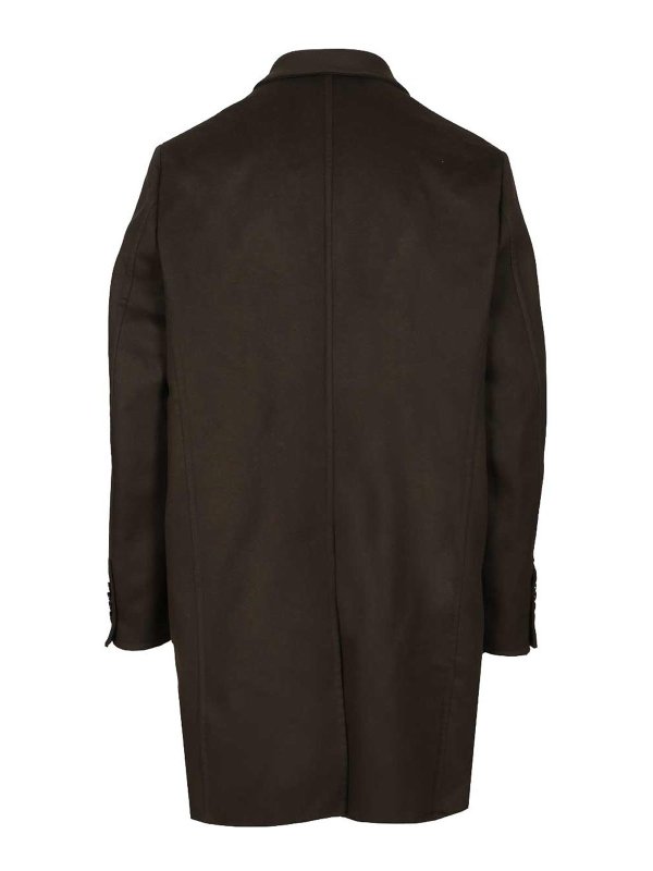 GIVENCHY: Abrigos semilargos online - Abrigo Midi - Verde