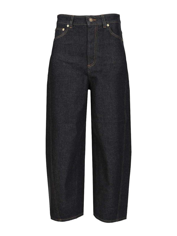 GIVENCHY: ストレートジーンズ - ストレートジーンズ - ブルー