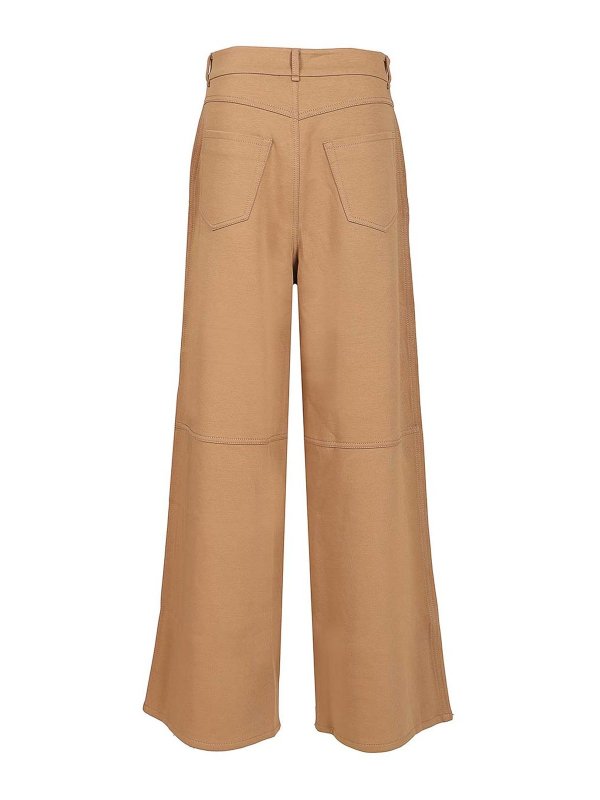 S MAX MARA: カジュアルトラウザー online - カジュアルパンツ - ベージュ