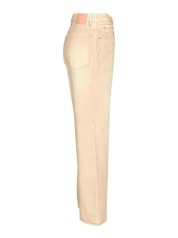 The Best Shops Acne Studios: Jeans Rectos - Vaqueros Rectos - Beis