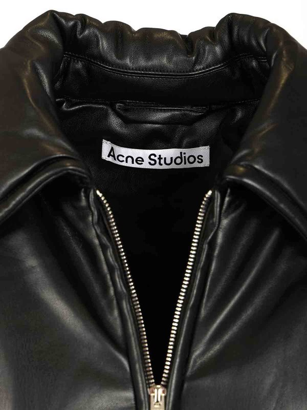 Bomber Jacket Crafted From Faux Leather shop online: Acne Studios