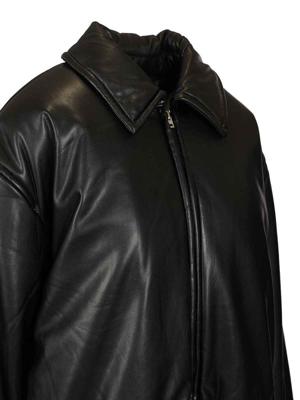 The Best Shops Acne Studios: Bomber Jacket Crafted From Faux Leather