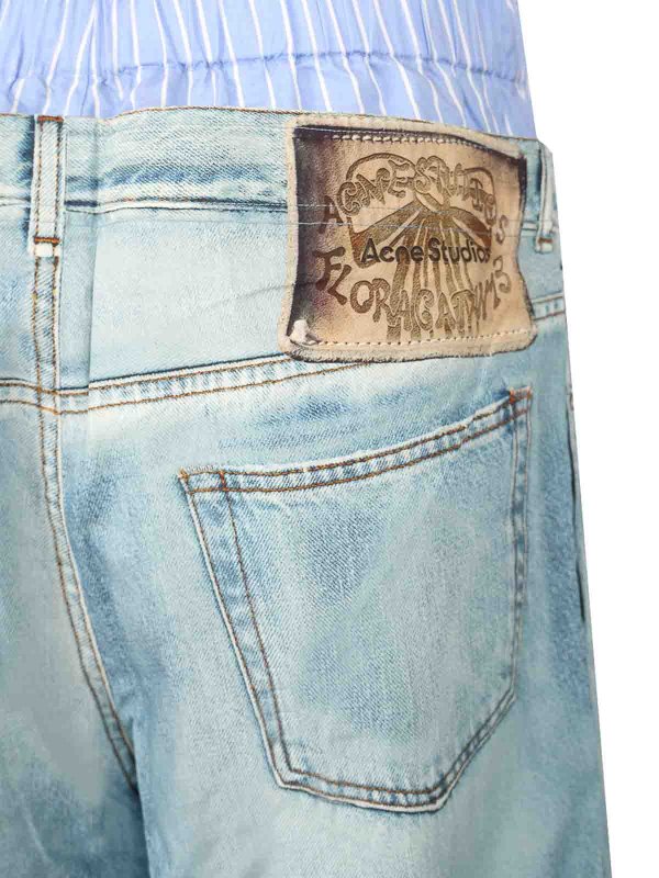 The Best Shops Acne Studios: Trompe-Loeil Print Trousers