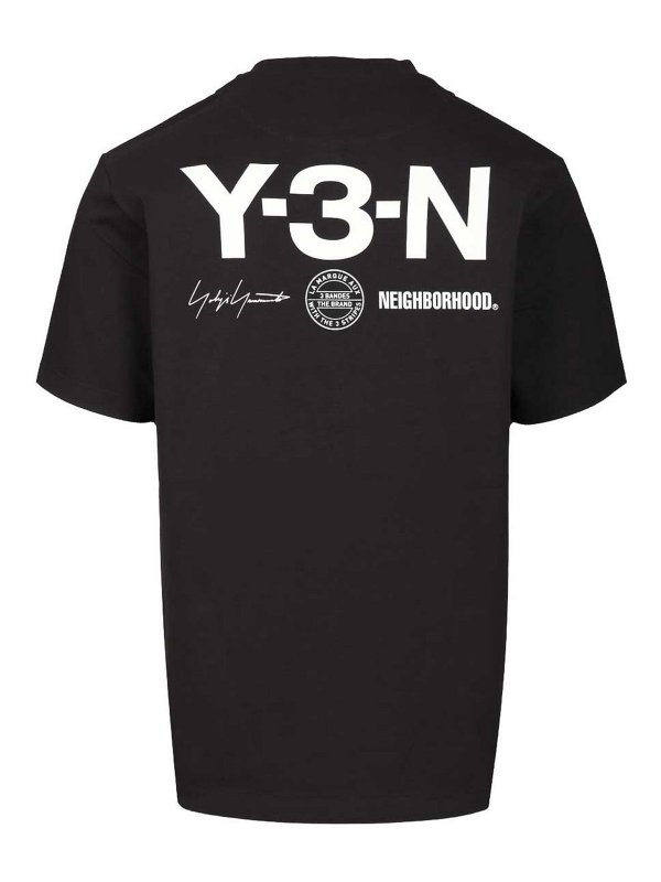Y-3: Camisetas online - Camiseta - Negro