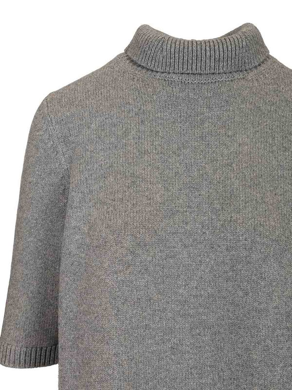 The Best Shops Alaïa: Rollkragenpullover  und Polo-Ausschnitt - Rollkragenpullover - Grau