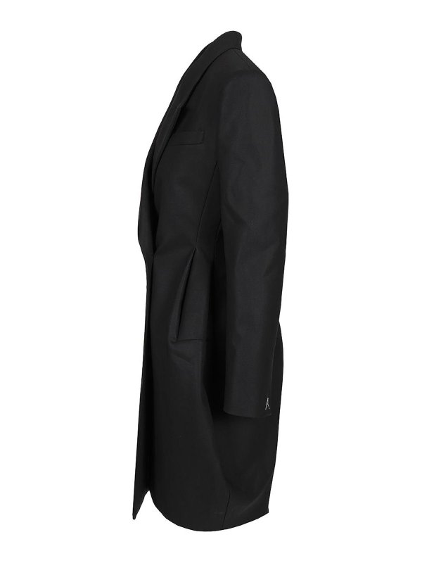 The Best Shops Alaïa: padded coats - Double-Breasted Rounded Coat