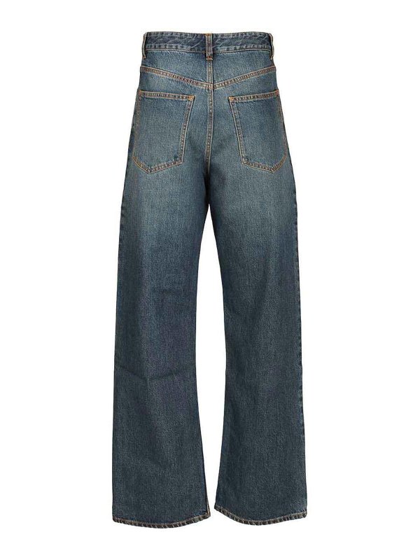 Alaïa: Jeans Rectos online - Vaqueros Rectos - Azul