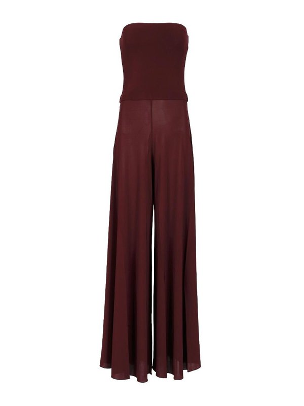 Alaïa: jumpsuits - Bustier Jumpsuit