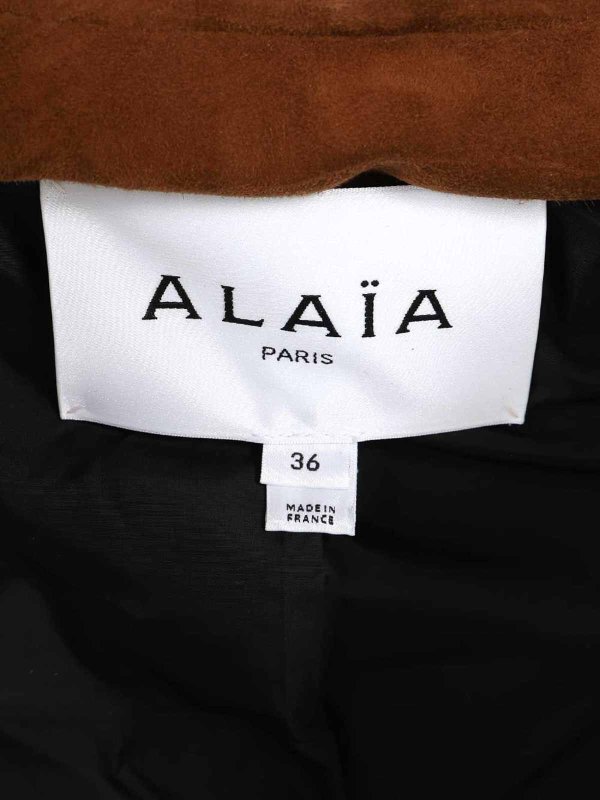 Short Suede Blazer shop online: Alaïa
