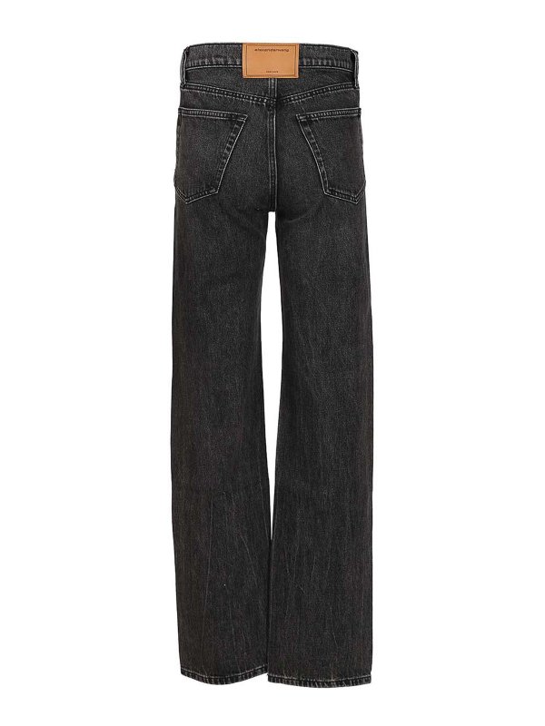 ALEXANDER WANG: Jeans Rectos online - Vaqueros Rectos - Gris