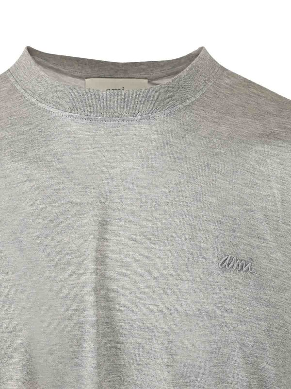 The Best Shops AMI PARIS: Camisetas - Camiseta - Gris
