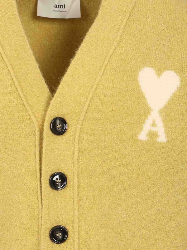 The Best Shops AMI PARIS: カーディガン - カーディガン - イエロー