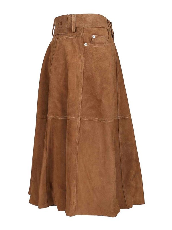 The Best Shops AMI PARIS: ニーレングススカート＆ミディ丈 - 膝丈/ミディスカート - Ami Paris