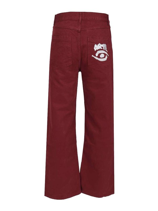 ARTE: ストレートジーンズ online - ストレートジーンズ - ダークレッド