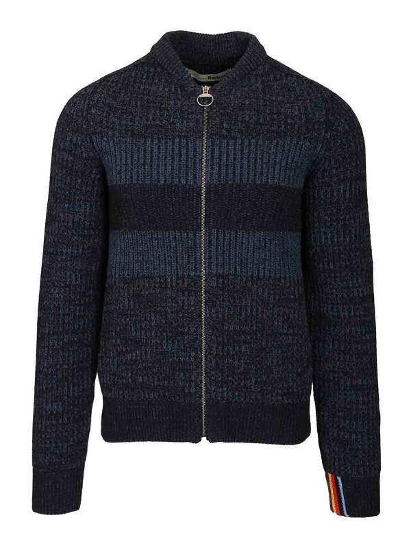 BARBOUR: bombers - Knitted Bomber Jacket