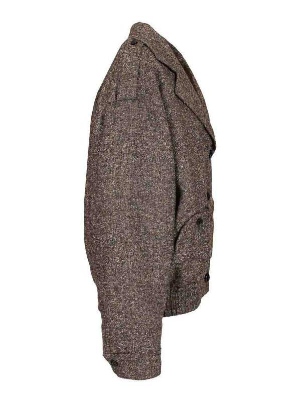 The Best Shops BLAZÉ MILANO: ボンバージャケット - ボンバージャケット - ブラウン