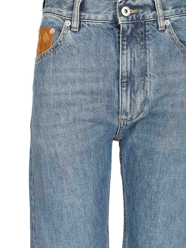 ストレートジーンズ - ブルー Replica 
online: BOTTEGA VENETA