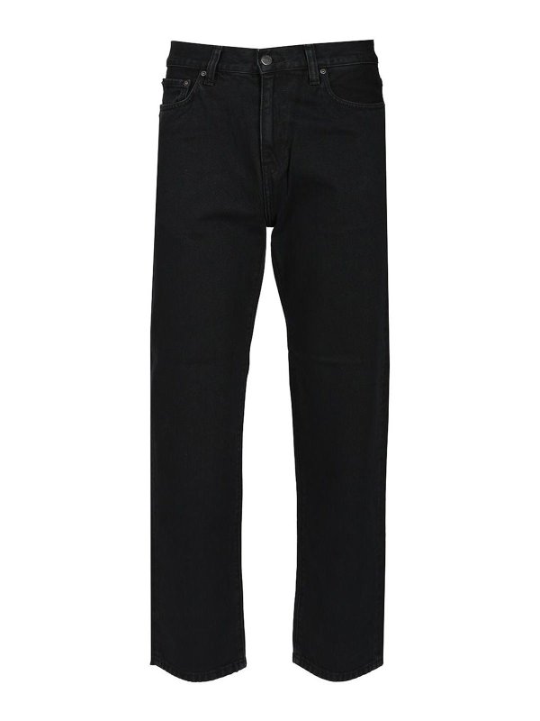 CARHARTT: ストレートジーンズ - ストレートジーンズ - ブルー