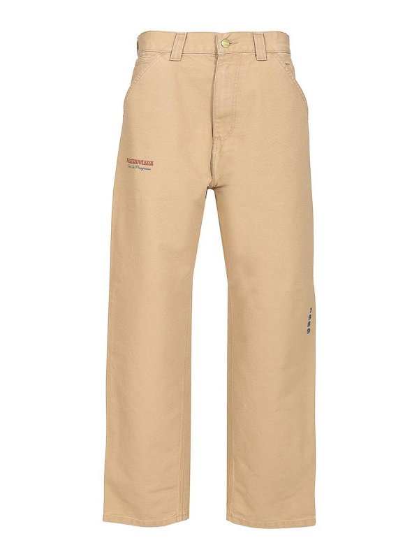 CARHARTT: トラウザーショーツ - ショートパンツ - ベージュ