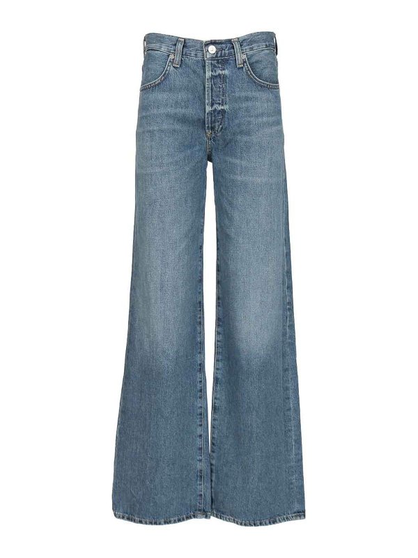 CITIZENS OF HUMANITY: ストレートジーンズ - ストレートジーンズ - ブルー