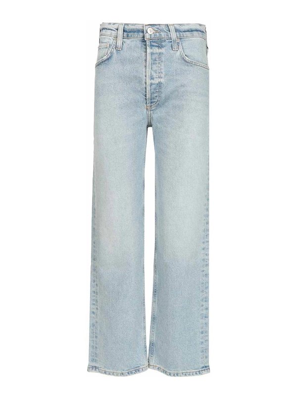 CITIZENS OF HUMANITY: straight leg jeans - Delfina Straight Jeans