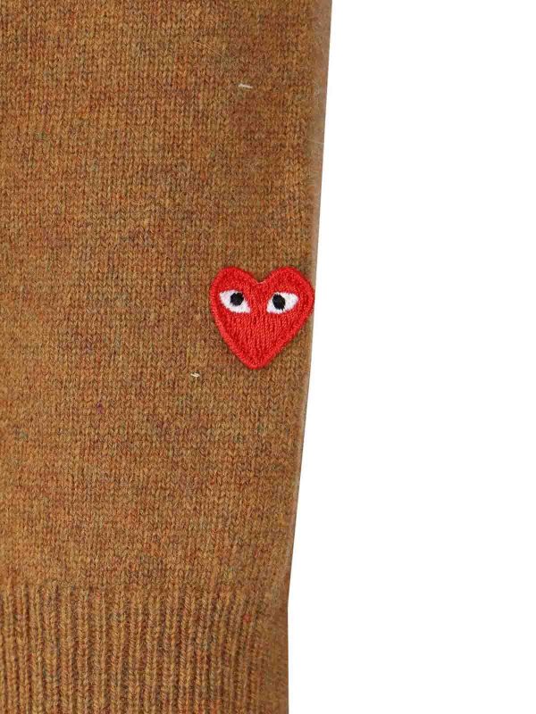 Comme des Garçons Play buy online カーディガン - ベージュ