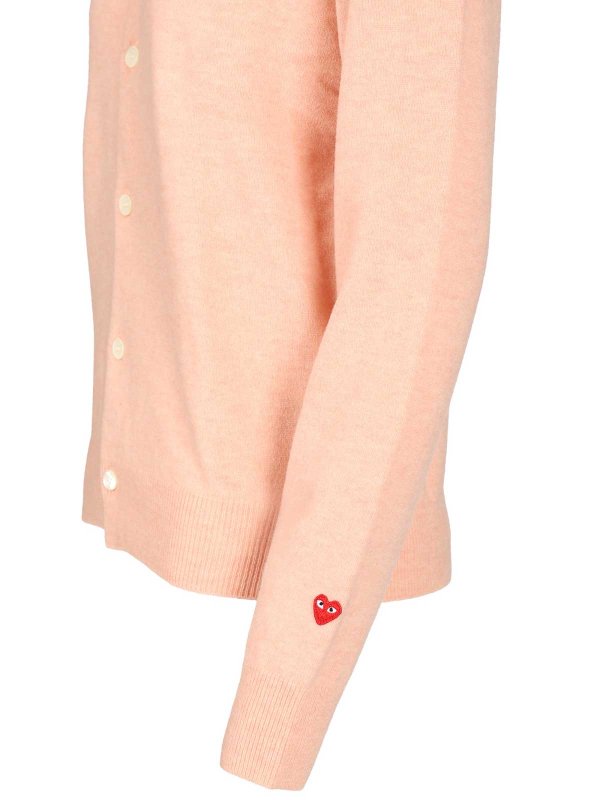 Comme des Garçons Play buy online カーディガン - ピンク