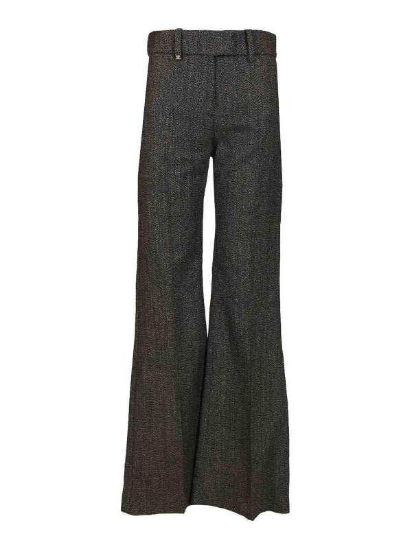 Courreges: カジュアルトラウザー - カジュアルパンツ - 黒