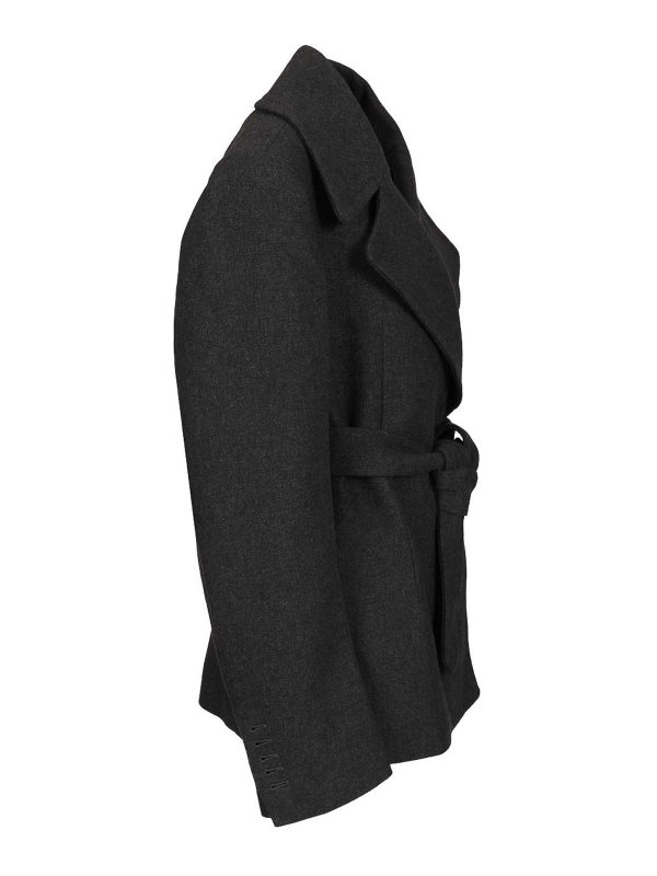 The Best Shops DRIES VAN NOTEN: short coats - Short Coat In Cotton Blend