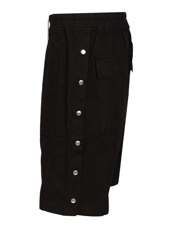 The Best Shops DRKSHDW: トラウザーショーツ - ショートパンツ - 黒