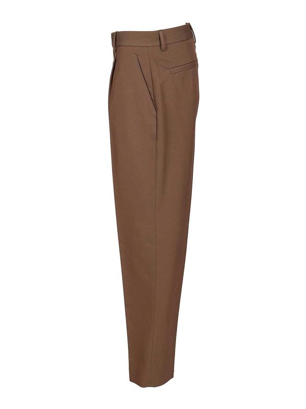 The Best Shops ZEGNA: カジュアルトラウザー - カジュアルパンツ - ブラウン