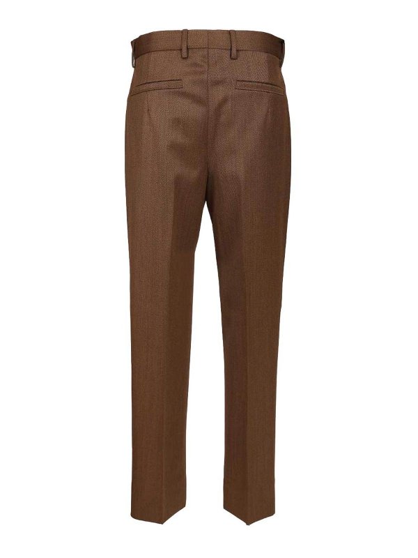 ZEGNA: カジュアルトラウザー online - カジュアルパンツ - ブラウン