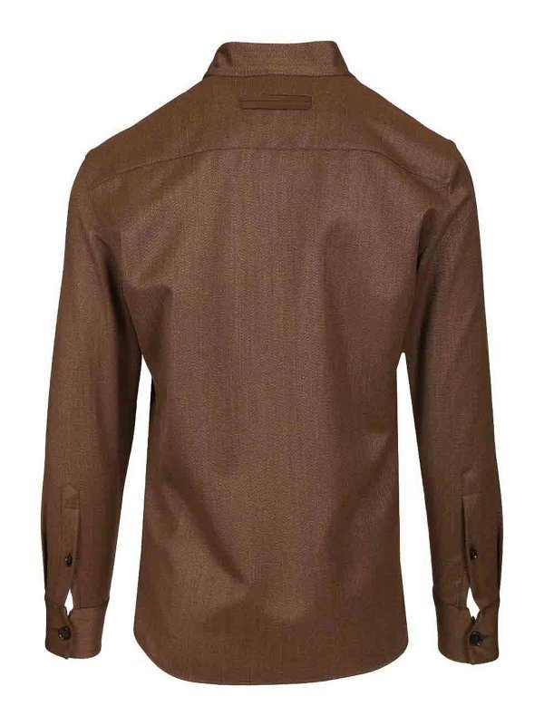 ZEGNA: カジュアルジャケット online - カジュアルジャケット - ブラウン