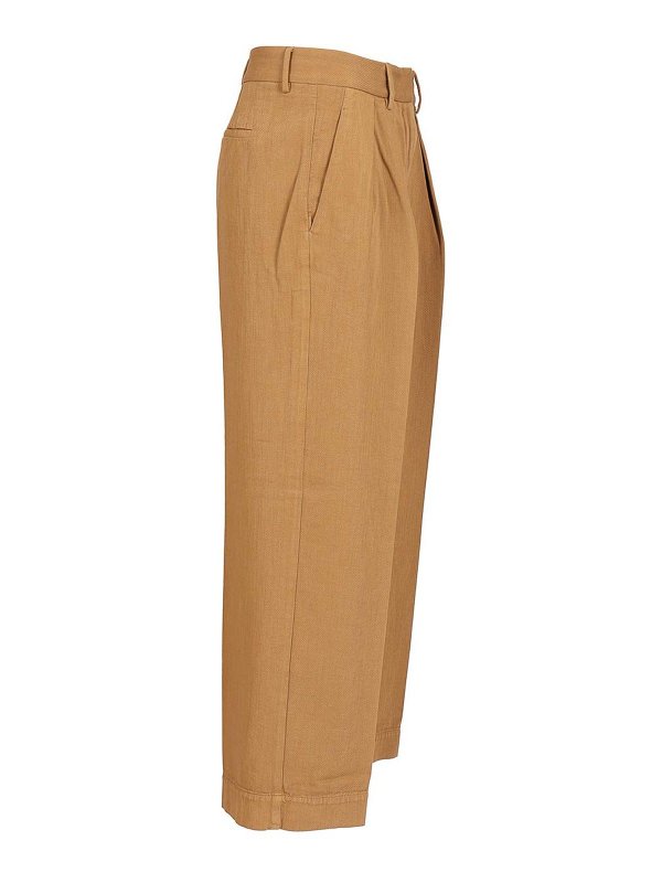 The Best Shops FORTE FORTE: テーラードトラウザー - テーラードパンツ - ブラウン