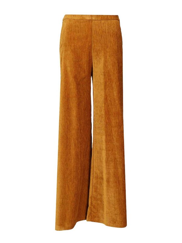 FORTE FORTE: カジュアルトラウザー - カジュアルパンツ - ブラウン